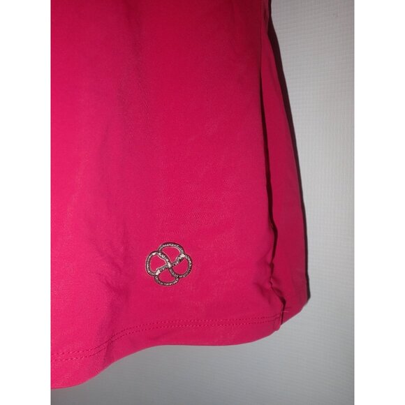 Pearl Izumi Womens X-Large Pink Sleeveless Athletic Top Running w/ Shelf Bra - Picture 3 of 6